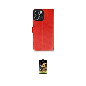 ieg™ iPhone 16 Pro Max Kılıf Siluet Işık Serisi - Siyah Buffer Cam Ekran Koruyucu