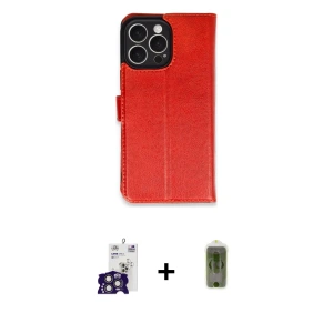 ieg™ iPhone 16 Pro Max Kılıf Siluet Işık Serisi - Siyah Joko Magic 5D Hayalet Cam + Bilvis Titan Kamera Lens - TMGI