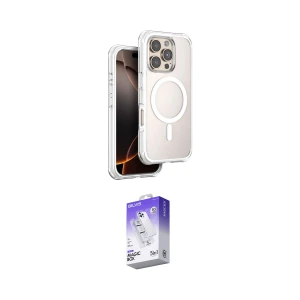 ieg™ iPhone 16 Pro Max Kılıf Zirve Klasik Prime - Siyah Bilvis 5in1 3D Magic Cam Ekran Koruyucu