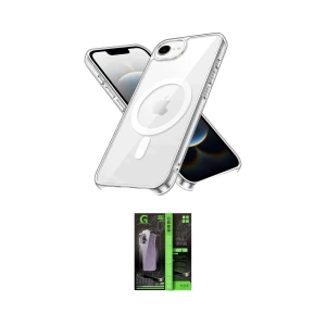 ieg™ iPhone 16E Kılıf Kutup Klasik Serisi - Şeffaf 360 Full Body Arka Koruyucu