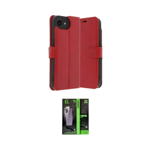 ieg™ iPhone 16E Kılıf Siluet Işık Serisi - Şeffaf 360 Full Body Arka Koruyucu