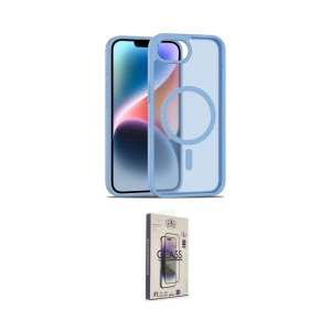 ieg™ iPhone 16E Kılıf Siluet Minimal Prime - Siyah Bilvis 3D Cam Ekran Koruyucu