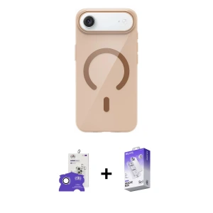 ieg™ iPhone 17 Air Kılıf Pusula Form Özel Seri - Siyah Bilvis 5in1 3D Magic Cam Ekran Koruyucu + Bilvis Titan Kamera Lens - GS