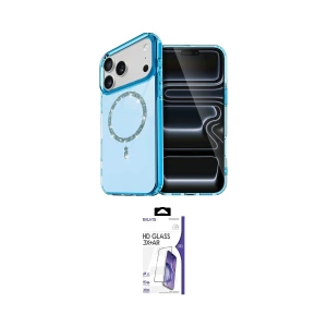 ieg™ iPhone 17 Pro Kılıf Kıvılcım Form Prime - Siyah Bilvis 3X AR HD Cam Ekran Koruyucu