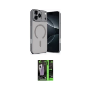 ieg™ iPhone 17 Pro Max Kılıf Çekirdek Klasik Özel Seri - Şeffaf 360 Full Body Arka Koruyucu