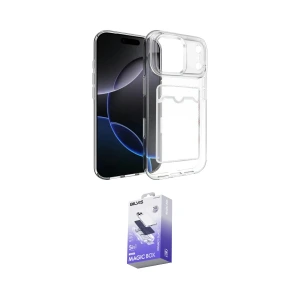 ieg™ iPhone 17 Pro Max Kılıf Doruk Klasik Koleksiyonu - Siyah Bilvis 5in1 5D Magic Hayalet Cam Ekran Koruyucu