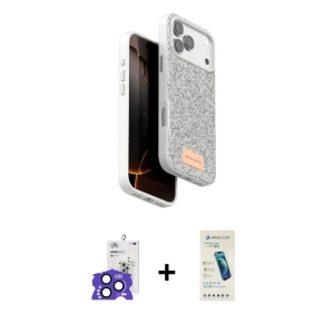 ieg™ iPhone 17 Pro Max Kılıf Vadi Klasik Serisi - Şeffaf Pasifik Cam Ekran Koruyucu + Bilvis Titan Kamera Lens - LT