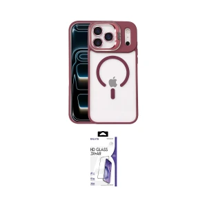 ieg™ iPhone 17 Pro Max Kılıf Yadigar Asil Koleksiyonu - Siyah Bilvis 3X AR HD Cam Ekran Koruyucu