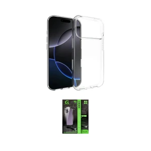 ieg™ iPhone 17 Pro Max Kılıf Zirve Doku - Şeffaf 360 Full Body Arka Koruyucu