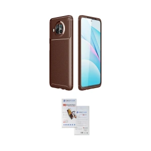 ieg™ Mi 10T Lite Kılıf Eksen Form Prime - Siyah Seramik Nano Ekran Koruyucu