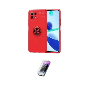 ieg™ Mİ 11 Lite Kılıf Yankı Form Prime - Şeffaf Pasifik Cam Ekran Koruyucu
