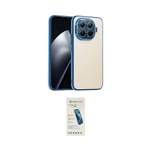 ieg™ Mi 15T Pro Kılıf Vadi Minimal - Şeffaf Pasifik Cam Ekran Koruyucu
