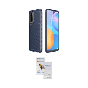 ieg™ P Smart 2021 Kılıf Eksen Form Prime - Siyah Seramik Nano Ekran Koruyucu