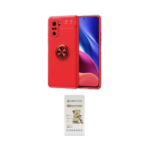 ieg™ Poco F3 Kılıf Yankı Form Prime - Siyah Mat Seramik Nano Ekran Koruyucu