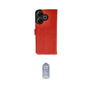 ieg™ Redmi 13 4G Kılıf Siluet Işık Serisi - Siyah Joko Magic 5D Cam