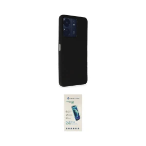 ieg™ Redmi 13C Kılıf Akış Asil Koleksiyonu - Şeffaf Pasifik Cam Ekran Koruyucu