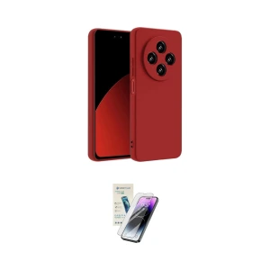 ieg™ Redmi 14C Kılıf Kozmos Yansıma Özel Seri - Şeffaf Pasifik Cam Ekran Koruyucu