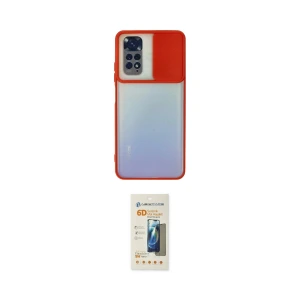 ieg™ Redmi Note 11 Kılıf Vadi Çizgi - Siyah 6D Mat Seramik Hayalet Nano Ekran Koruyucu