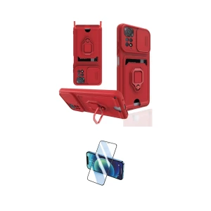 ieg™ Redmi Note 11 Pro Kılıf Vadi Form Prime - Siyah 3D Antistatik Seramik Nano Ekran Koruyucu