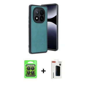 ieg™ Redmi Note 14 Pro 4G Kılıf Kıvılcım Işık Serisi - Şeffaf Hayalet Polymer Nano Ekran Koruyucu + Raze Metal Kamera Lens - SH