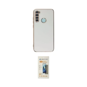 ieg™ Redmi Note 8 Kılıf Yankı Serisi - Siyah 6D Mat Seramik Hayalet Nano Ekran Koruyucu