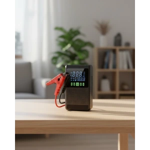 Şarjlı Araç Akü Takviyeli Hava Pompası Powerbank Özellikli