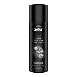 Selsil Oto - Araç Lastik Parlatıcı - Temizleyici Sprey 500ml