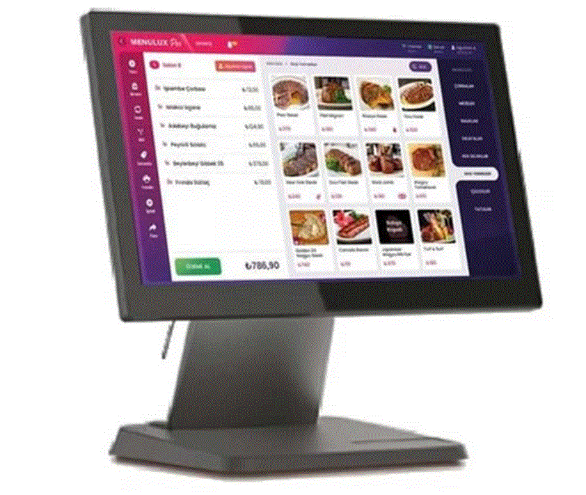PERKON P-SHOP I185 İ5 7.NESİL 8GB 128GB SSD 18,5 Multi Dokunmatik Pos PC + Wifi