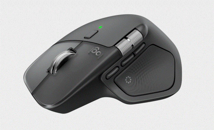 LOGITECH 910-007618 MX MASTER 4 Kablosuz Kablosuz 8000 DPI siyah Kurumsal Mouse