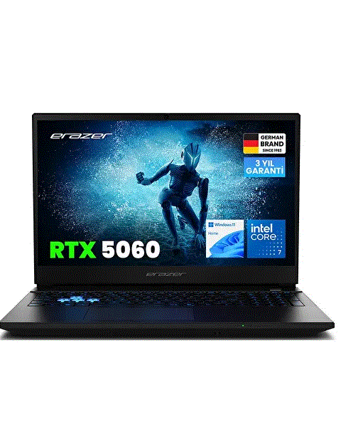 ERAZER Deputy 15 P1 MD62761 Core 7 250H 16GB 1TB SSD 8gb RTX5060 15.6 W11H Notebook