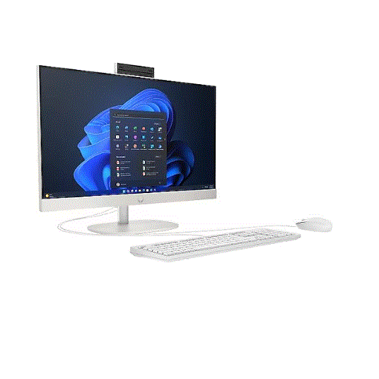 HP ProOne 240 G10 D36TKET Ultra 5 125U 16GB 512GB SSD O/B Intel UHD 23.8 Beyaz DOS All in One PC