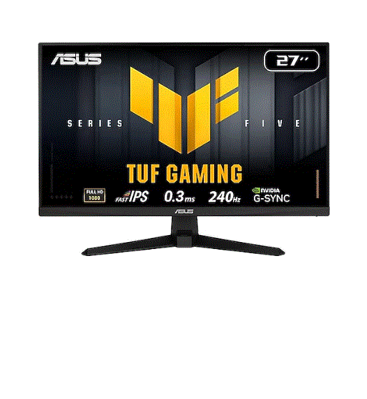 ASUS TUF Gaming Seri 5 VG249QM5A 23.8 Fast IPS 0.3ms 240Hz FullHD 1920x1080 2xHDMI DP Siyah Monitör