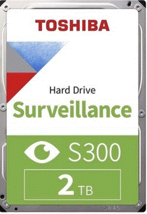 TOSHIBA HDWT720UZSVA S300 3.5 2TB 5400rpm 128mb SATA 7/24 Harddisk