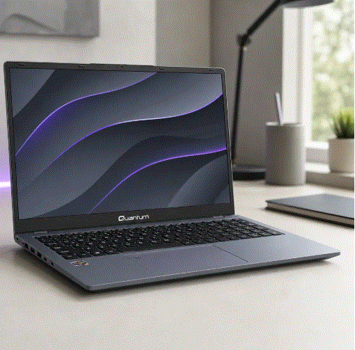 Quantum Ultra TN1502 Ryzen 7 6800H 8GB 512GB SSD O/B Radeon 680M 15.6 DOS Gri Notebook