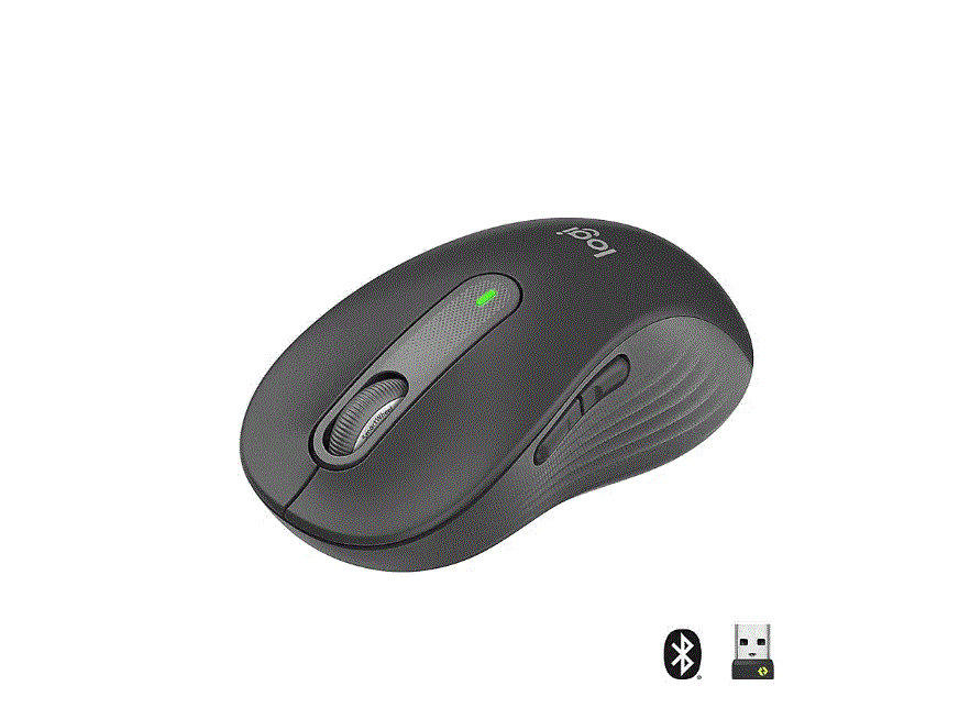 LOGITECH Signature M650 Bluetooth Kablosuz siyah Sessiz Mouse