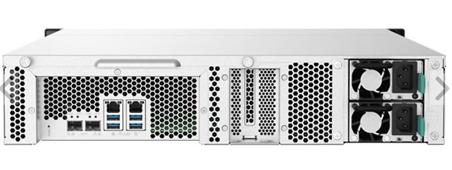QNAP TS-832PXU-RP 4GB 8x3.5 Disk Yuvali Rack NAS Server