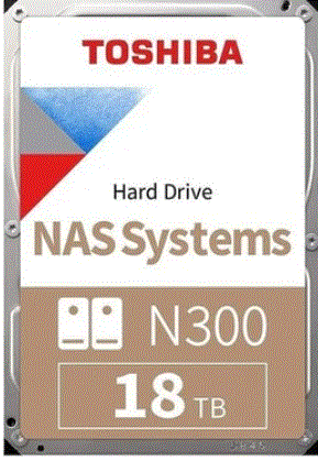 TOSHIBA MN11ACA16TS N300 3.5 16TB 7200rpm 512MB SATA 7/24 NAS Harddisk
