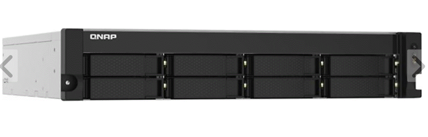 QNAP TS-832PXU-RP 4GB 8x3.5 Disk Yuvali Rack NAS Server