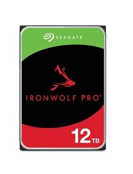 SEAGATE ST12000NT001 IRONWOLF PRO 3.5 12TB 7200rpm 256mb SATA (TR Seagate Garantili) 7/24 NAS Harddisk