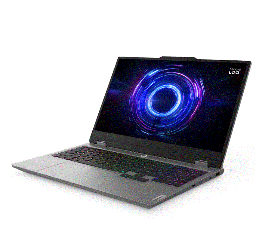 LENOVO LOQ 15IRX10 83JE0128TR i5-14500HX 16GB 512GB SSD 8gb RTX5050 15.6 DOS Ay Grisi Gaming Notebook