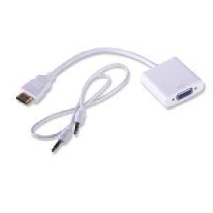 QPORT Q-HD-VGJ  HDMI TO VGA CEVIRICI+ SES JACK