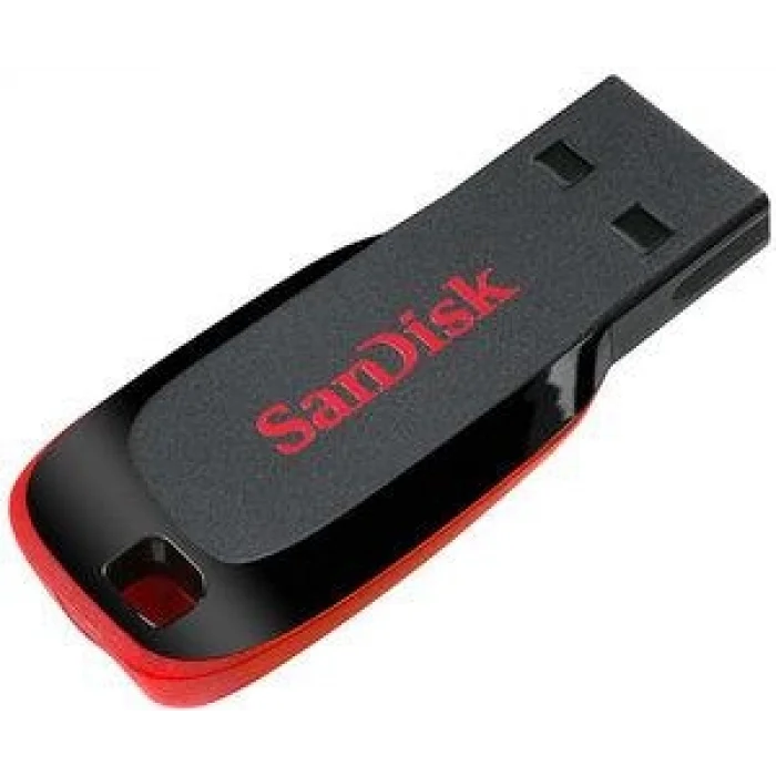 128 GB SANDISK SDCZ50-128G-B35 CRUZER BLADE BLACK USB 2.0 USB BELLEK