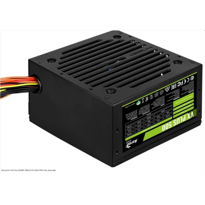 AEROCOOL AE-VXP500 500W Power Supply Aktif PFC