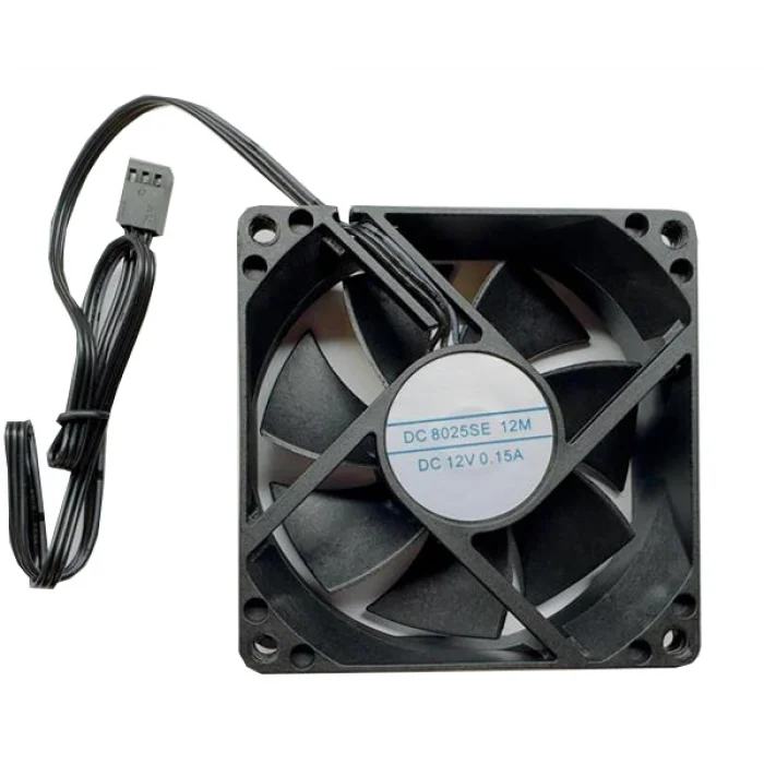 OEM 8025SE 8x8 cm Siyah Kasa Fanı