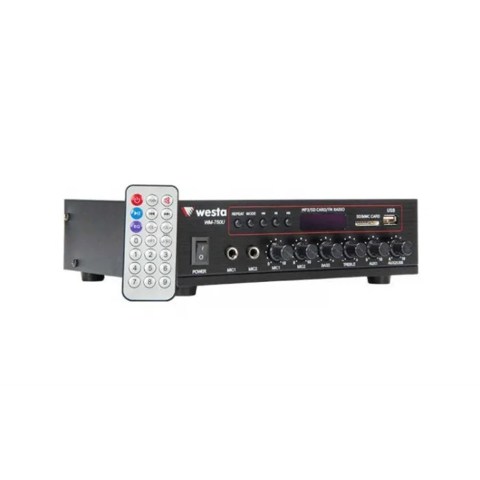 WESTA WM-750U 80 WATT MIXING AMPLIFIER