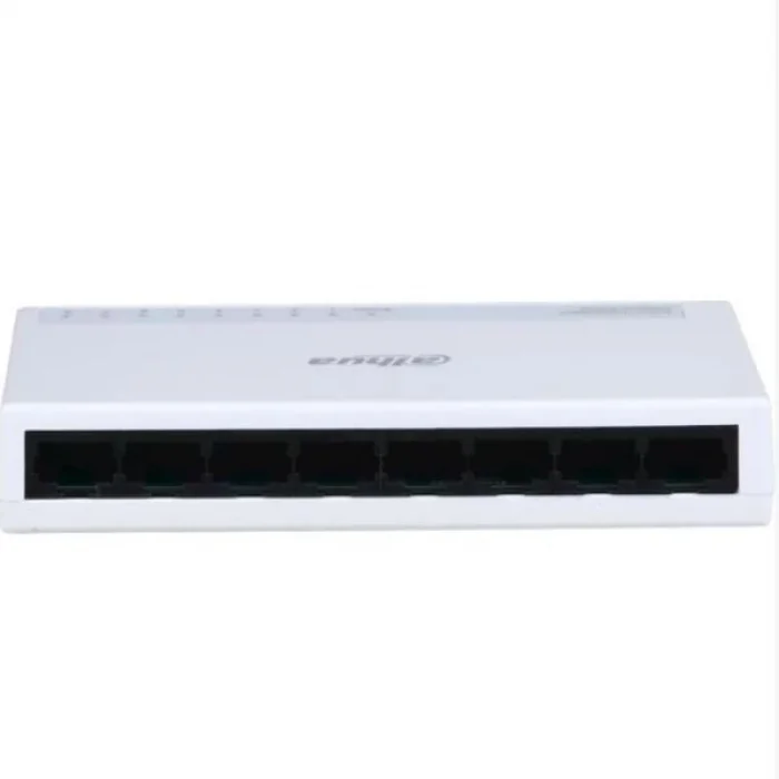 DAHUA PFS3008-8ET-L 8 8 port Mbit Desktop Yönetilemez Plastik Kasa Switch