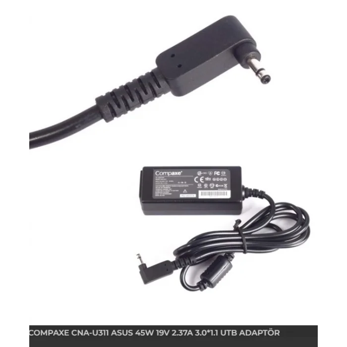 COMPAXE CNA-U311 19V 2.37A (3.0*1.1) Asus Notebook Adaptörü