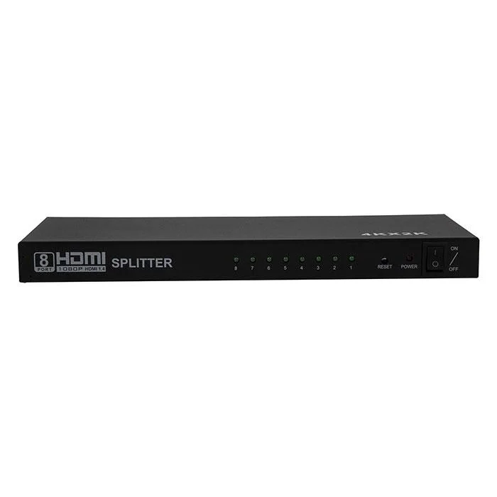 HYTECH HY-LU8 8 Port 4K*2K HDMI Splitter (Çoklayıcı)