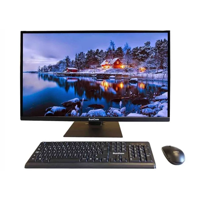 SUNCOM Pro Plus SCA-135 i7-13650H 16GB 512GB SSD 27 Siyah DOS AIO PC Pivot Ayak