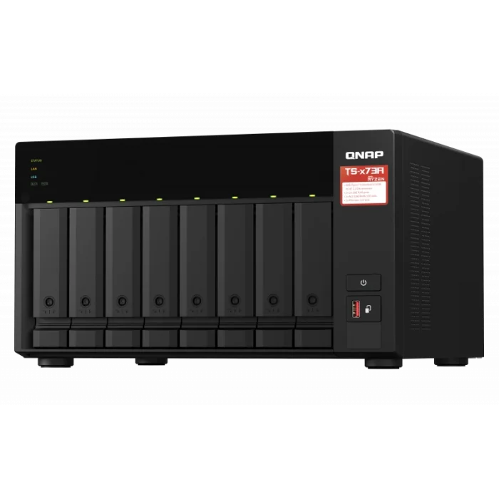 QNAP TS-873A 8GB 8x3.5 Disk Yuvalı NAS Server